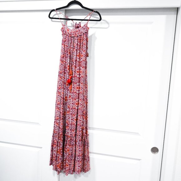 MISA Los Angeles Misa Thale Pom-Pom Maxi Dress | Size Small - Picture 3 of 13